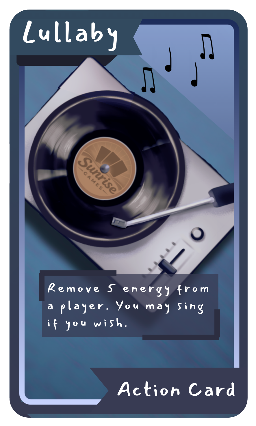 Lullaby card